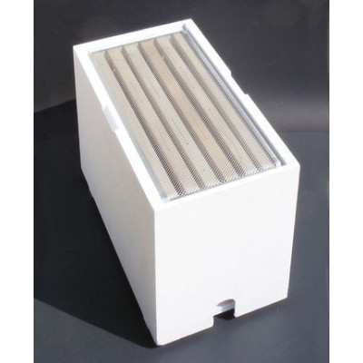 AREATORE IN RETE,PER CASETTINO,con cornice metallica