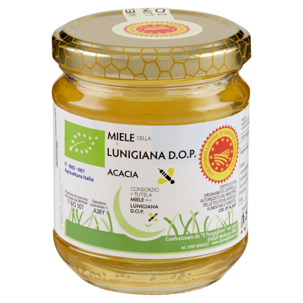 MIELE DI ACACIA BIOLOGICO D.O.P 250g
