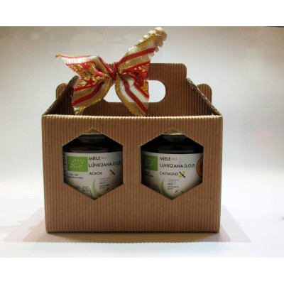 SCATOLA CARTONE CANNETE', 2 VASI DA