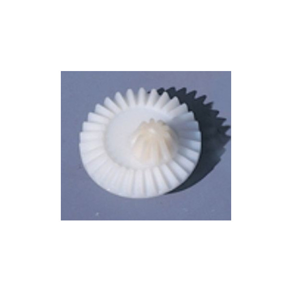 Coppia di ingranaggi conici, in plastica, ø 110 mm
