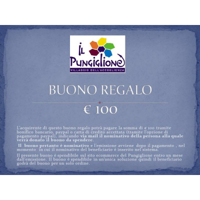 BUONO REGALO € 100