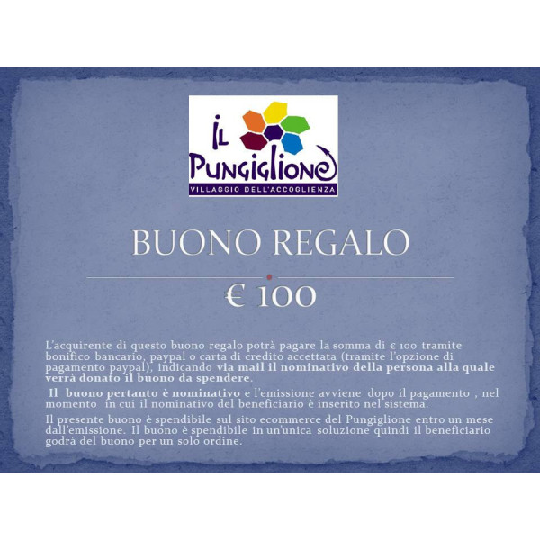BUONO REGALO € 100