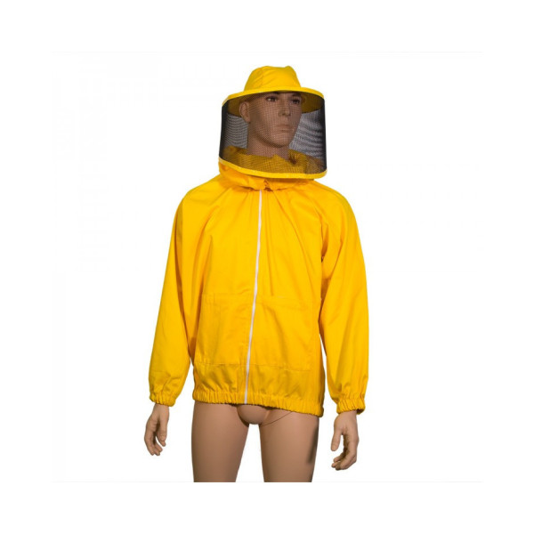 Giubbotto da apicoltore con maschera rotonda