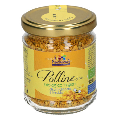 polline di fiori bio disidratato a freddo