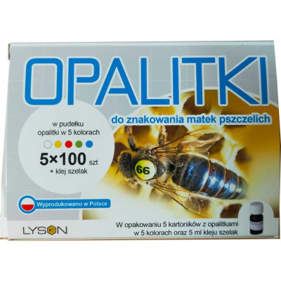 OPALI SCATOLA CON PIASTRINE NUMERATE DA INCOLLARE