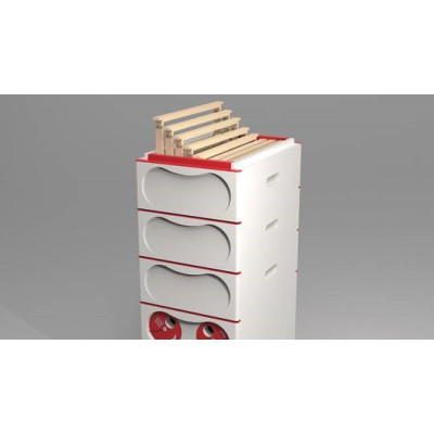 MELARIO 8 FAVI IN POLISTIROLO P-HIVE INFINITY