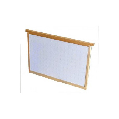 DIAFRAMMA IN POLISTIRENE SPESSORE 30 mm., INGABBIATO IN TELAINO