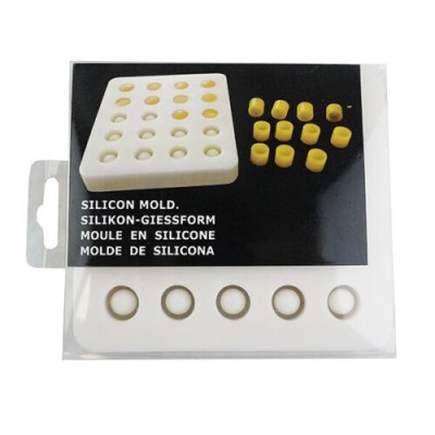 STAMPO IN SILICONE per cupolini in cera