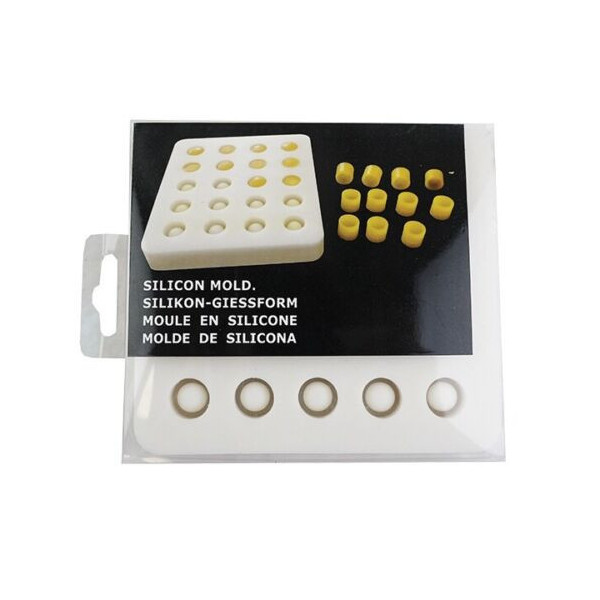 STAMPO IN SILICONE per cupolini in cera