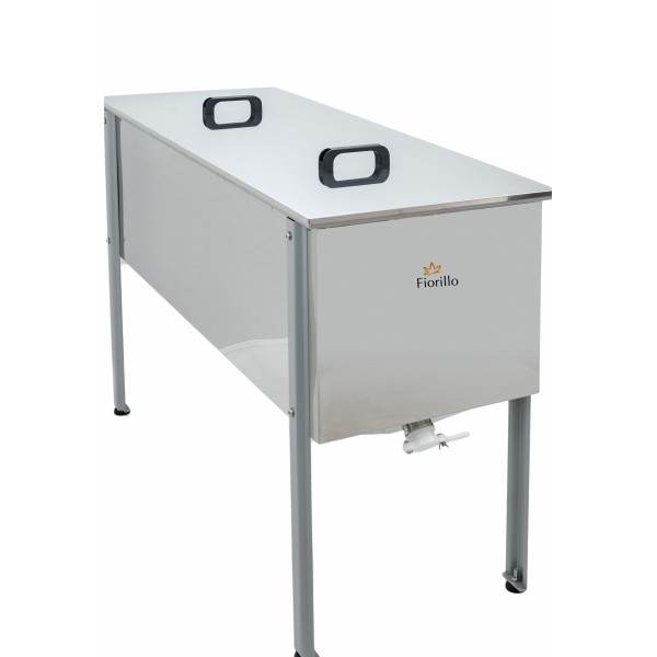 Banco per disopercolare inox 100x48x41 cm