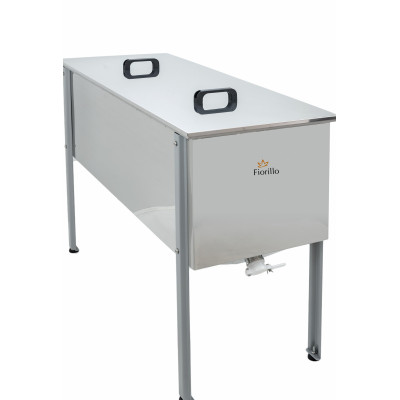 Banco per Disopercolare inox 125X48X41 cm