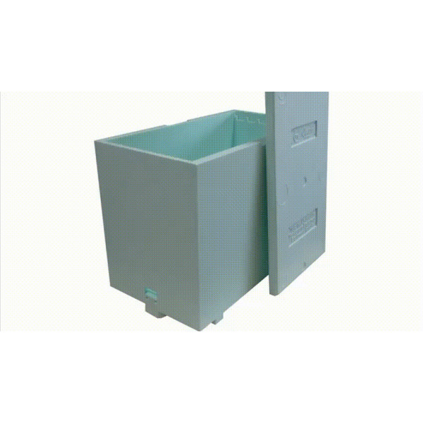 Arnia porta sciami in polistirolo 6 favi d.b.