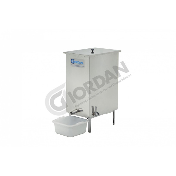 Sceratrice a vapore elettrica in acciaio inox