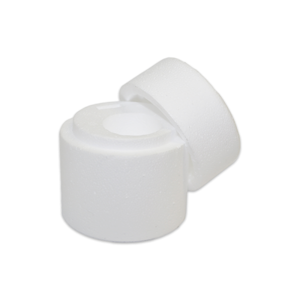 Scatolina in polistirolo ,per vasetto pappa reale