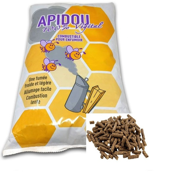 Apidou combustibile per affumicatore - 1 kg