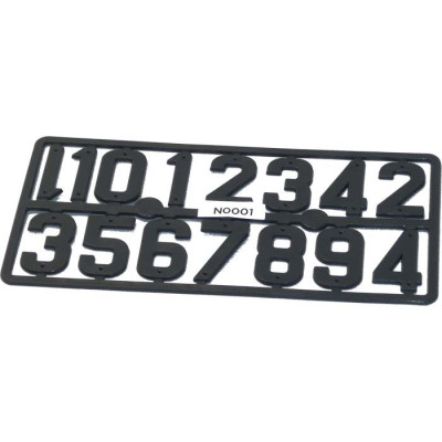 Numeri in plastica per arnie