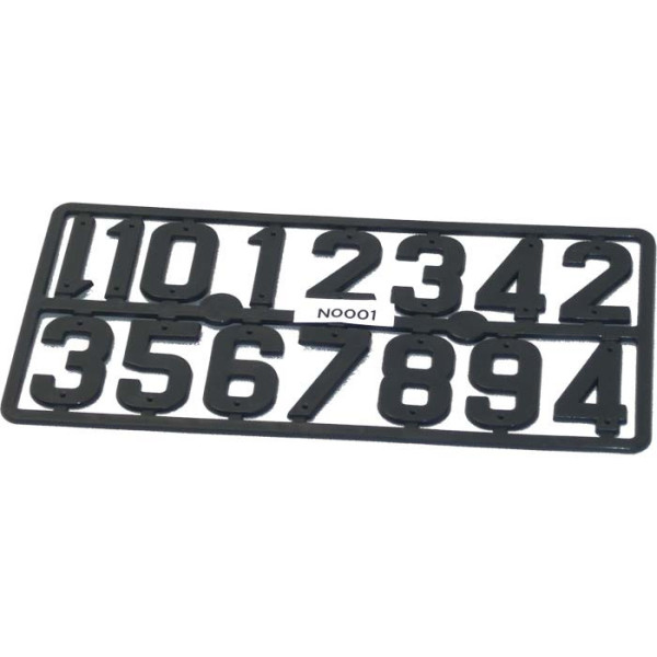 Numeri in plastica per arnie