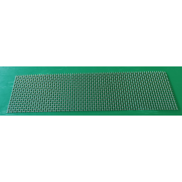Tela inox  intrecciata Passa Polline , misura 80x320 mm