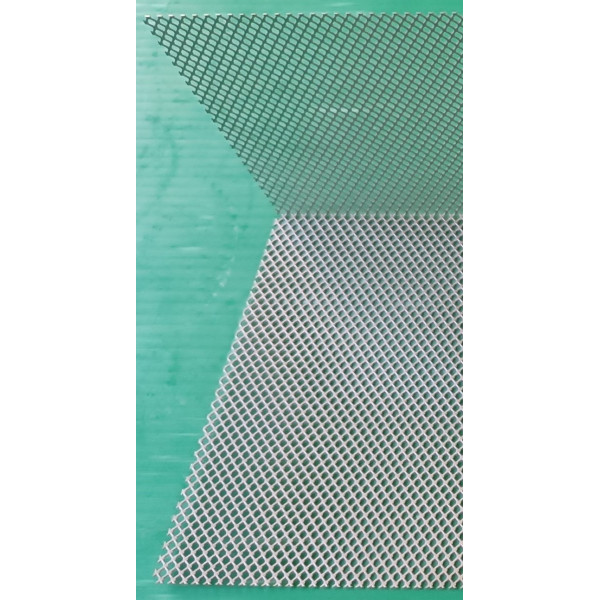 Rete cassetto Polline inox piegata a L