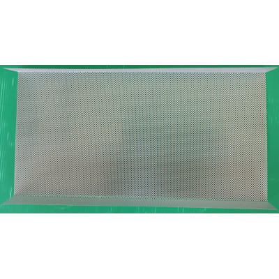 Rete cassetto Polline inox piegata a C