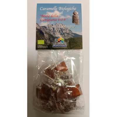 CARAMELLE BIO AL MIELE LUNIGIANA BIO DOP 100g