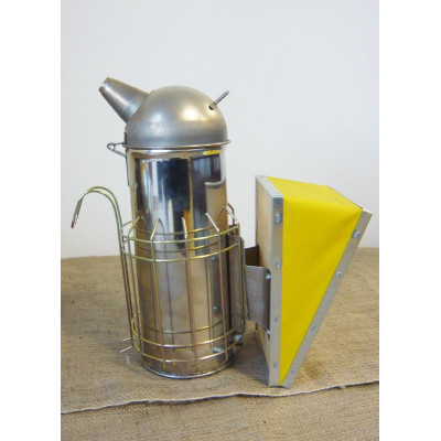 Affumicatore "America"in acciaio inox cm.30 alto cm.30 con protezione