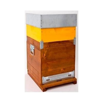 Arnia cubo 7F completa di melario e telaini nido e melario armati