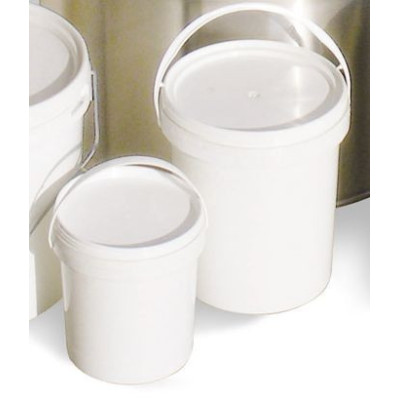 LATTA IN PLASTICA per miele 5 kg.